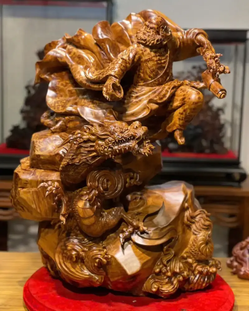 Tượng Đạt Ma Bay Cao 70cm