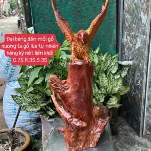 ai-bang-san-G6041-1 Tượng Đại Bàng Săn Mồi Gỗ Hương Ta Hàng Kỹ Nét Liền Khối G6041
