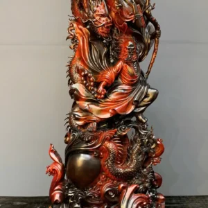 at-ma-thuan-long-go-trac-cao-G6046-1 Tượng Đạt Ma Thuần Long Gỗ Trắc Liền Khối G6046