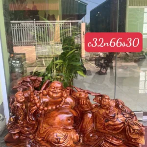 cu-di-lac-G5991-1 Tượng Cụ Di Lặc Cẩm Chun Sụn Hàng Đục Kỹ Sắc Nét Tặng Kèm Kỷ G5991