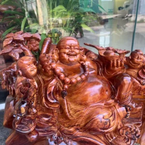 cu-di-lac-G5991-5 Tượng Cụ Di Lặc Cẩm Chun Sụn Hàng Đục Kỹ Sắc Nét Tặng Kèm Kỷ G5991