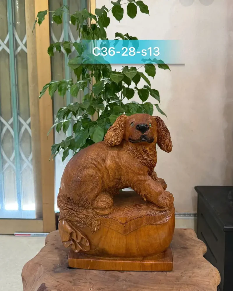 cun-ngoc-am-G5986-1 Tượng Cún Ngọc Am Liền Khối G5986