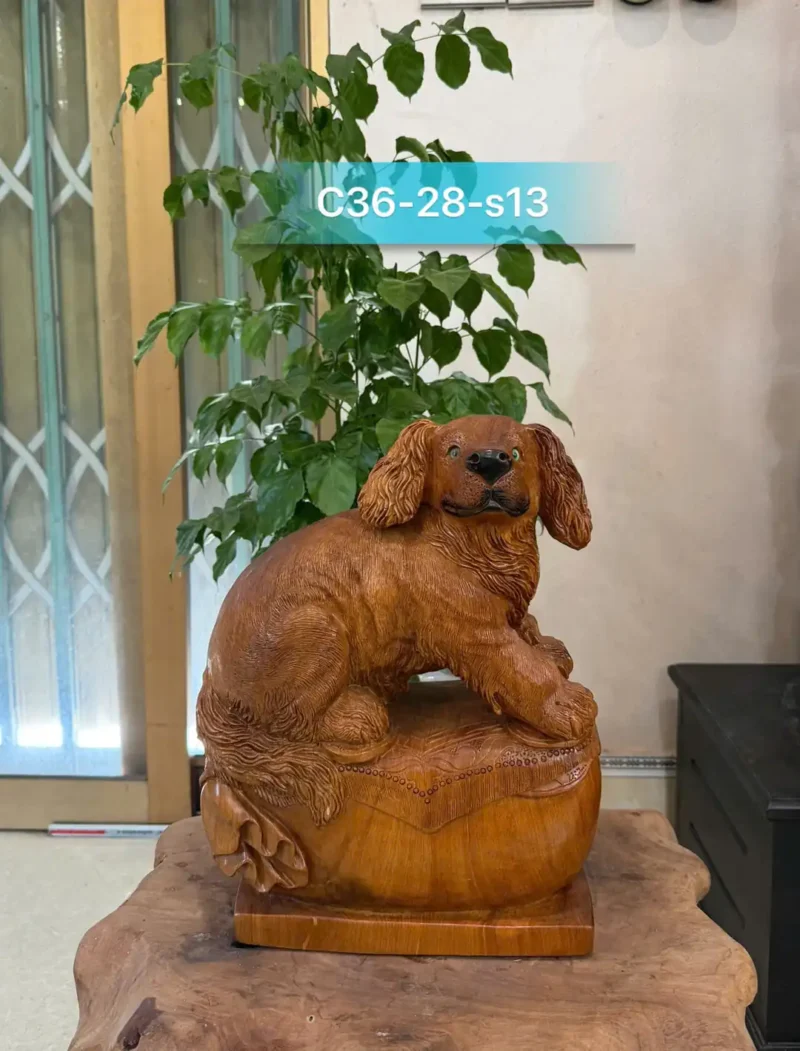 cun-ngoc-am-G5986-1 Tượng Cún Ngọc Am Liền Khối G5986