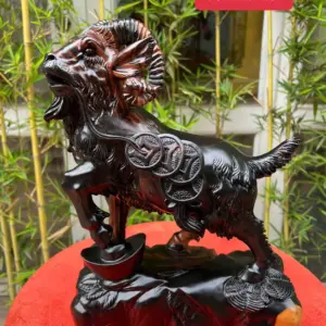 de-mun-hoa-G5321-1 Tượng Dê Mun Hoa Hàng Đẹp Liền Khối G5321