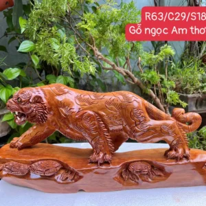 ho-ngoc-am-G6009-1 Tượng Hổ Ngọc Am Thơm Đã Sơn Liền Khối G6009