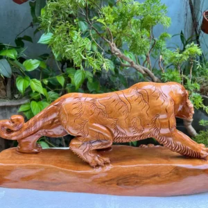 ho-ngoc-am-G6009-2 Tượng Hổ Ngọc Am Thơm Đã Sơn Liền Khối G6009