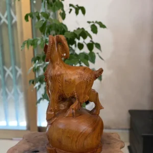 nhat-duong-go-huong-ta-G6015-3 Tượng Nhất Dương Gỗ Hương Ta Liền Khối G6015