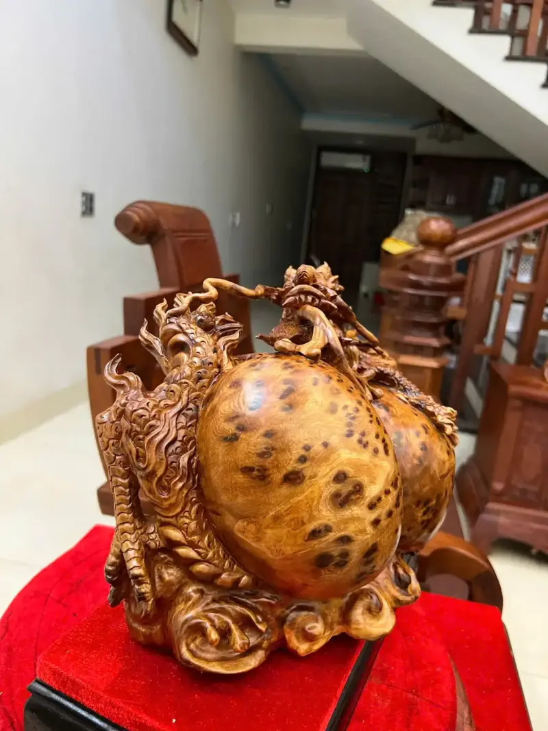 nhat-long-von-G5078-5_Nhất Long Vờn Ngọc Nu Ngọc Am Liền Khối Giá 6.400 Triệu Kích Thước Cao 22cm, Ngang 35cm, Sâu 18cm Tượng Nhất Long Vờn Ngọc Nu Ngọc Am Liền Khối G5078