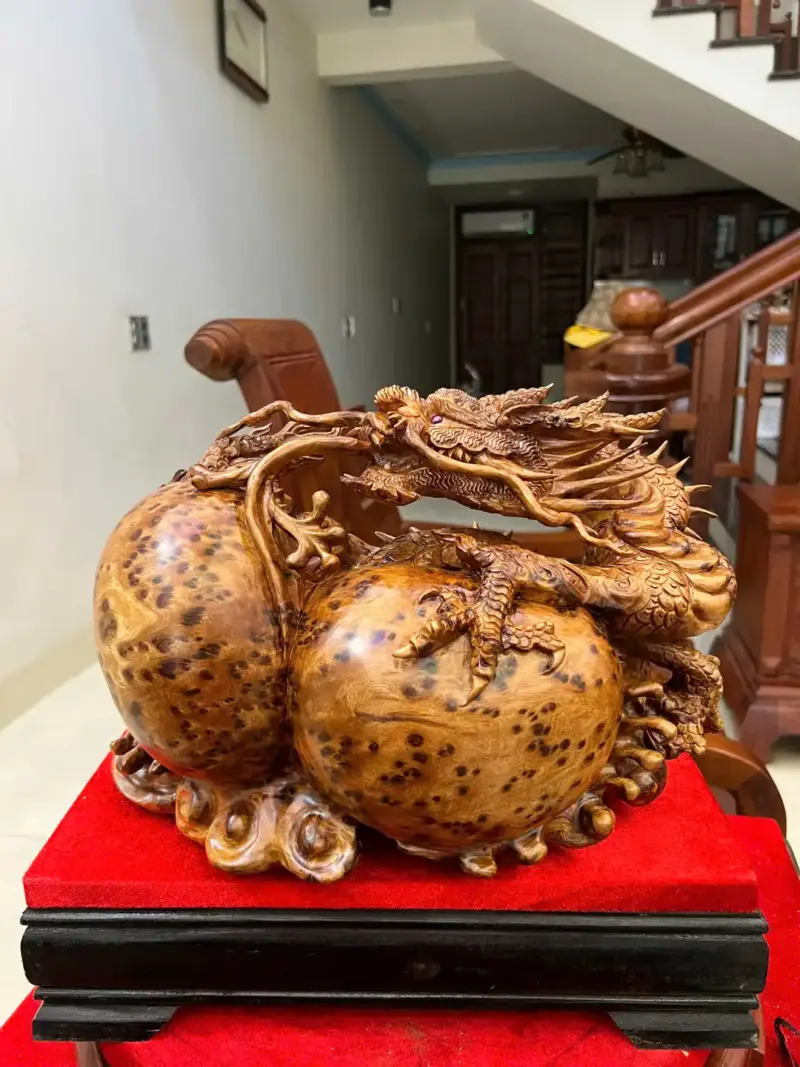 nhat-long-von-G5078-6_Nhất Long Vờn Ngọc Nu Ngọc Am Liền Khối Giá 6.400 Triệu Kích Thước Cao 22cm, Ngang 35cm, Sâu 18cm Tượng Nhất Long Vờn Ngọc Nu Ngọc Am Liền Khối G5078