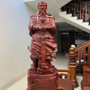 tran-quoc-tuan-G6037-2 Tượng Trần Quốc Tuấn Chống Kiếm Hàng To Nặng Liền Khối G6037