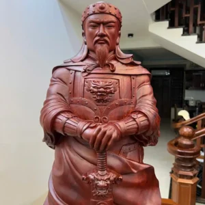 tran-quoc-tuan-G6037-3 Tượng Trần Quốc Tuấn Chống Kiếm Hàng To Nặng Liền Khối G6037