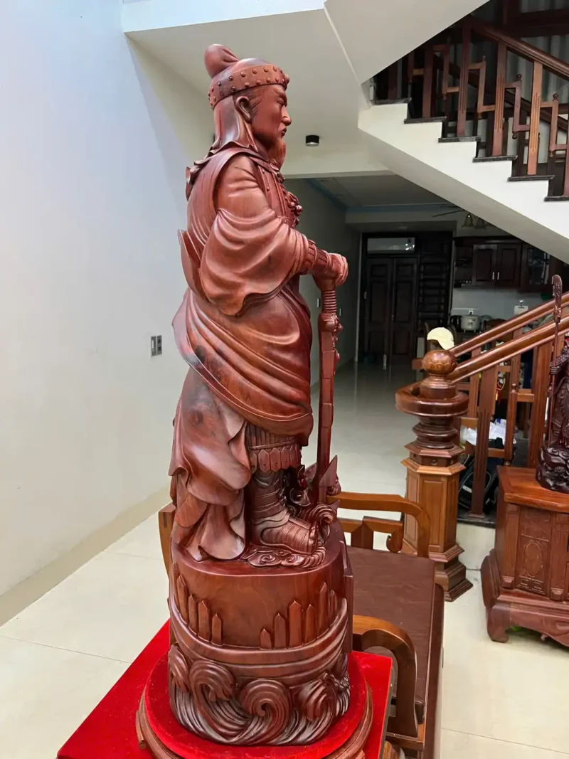 tran-quoc-tuan-G6037-6 Tượng Trần Quốc Tuấn Chống Kiếm Hàng To Nặng Liền Khối G6037