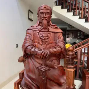 tran-quoc-tuan-chong-kiem-go-tu-an-G5110-3_Trần Quốc Tuấn Chống Kiếm Gỗ Tử Đàn Liền Khối Đục Kỹ Đẹp Giá 11.500 Triệu Kích Thước Cao 80cm, Ngang 26cm, Sâu 23cm Tượng Trần Quốc Tuấn Chống Kiếm Gỗ Tử Đàn Liền Khối Đục Kỹ Đẹp G5110